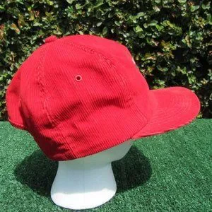 Accessories Rare Vintage Team Toyota Red Corduroy Snapback